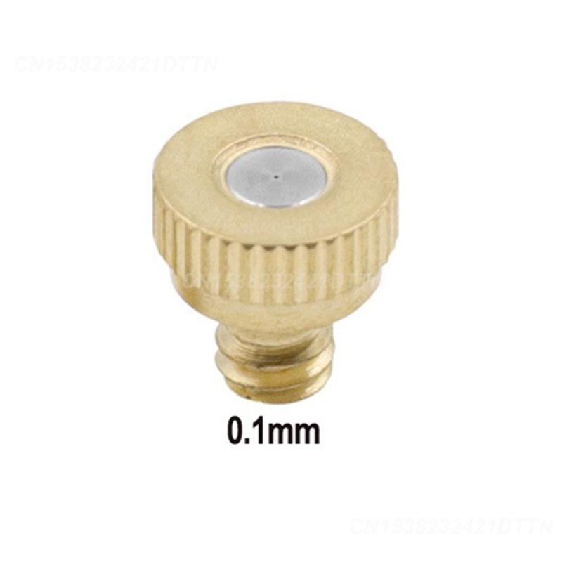 2/3/4PCS Brass High Quality Long-lasting Low Pressure Spray Atomizing Nozzle Humidifier High Performance Cooling Durable