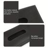 Simple PU Leather Car Tissue Box Car Sun Visor Hanging Tissue Box Holder Dashboard Armrest Storage Organizer Auto Interior