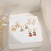 Vintage Daisy Hängeohrringe Set Für Damen Schmetterling Herz Perlenanhänger Quaste Kreis Tropfenohrring Geometrischer Trendschmuck