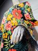 AB359 Stylish Long Robe with Feather Details: European & American Muslim Fashion