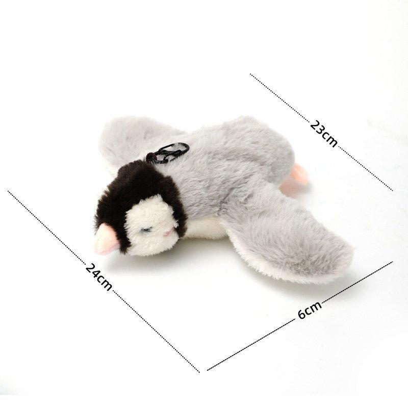 Electric Simulated Bird Cat Toy with Realistic Sound Touch Activated USB Rechargeable Bird Toy with Catnip Bag for Cats