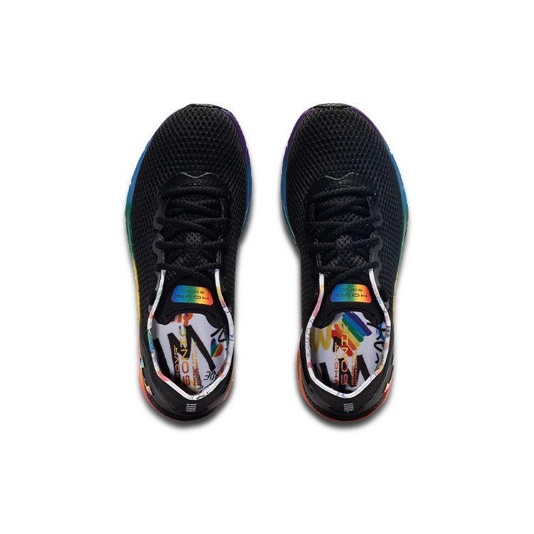 Under Armour Hovr Sonic 4 Pride Casual Comfortable Durable Breathable Low Top Training Running Shoes Women sneaker Black 3025227-001