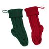 European and American Wool Knitted Socks Large 46CM Christmas Gift Bag Decoration Candy Christmas Socks