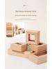 Wooden Flowing Sand Puzzle Blocks: Children's Educational Sensory Toys