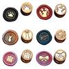 6Pcs Christmas Themed Stamp Head for Wedding Invitations Christmas Card Envelope Decoration Embossed Sealing Stamp