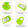 5pcs Multi-Functional Garlic Press, Ginger Grinder, Grater, Slicer, Cutter - Premium Kitchen Cooking Tool Utensils with Easy Planer