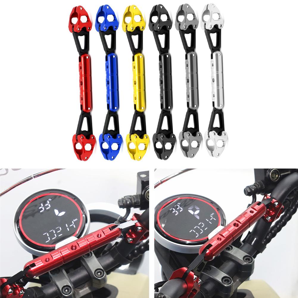Motorcycle Accessories Lamp Bracket Aluminum Alloy Material Compact Size Fade Resistant Multiple Installations