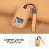 Leather Car Key Case Cover For Zeekr 9X Key Fob Cover Protective Shell Key Buckle Interior Decoration Accessories