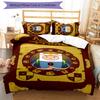 3pcs Adventure Time pattern bedding set duvet cover set includes duvet cover &pillowcases, perfect all season bedroom decoration & gift