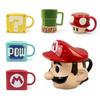 Mary Game Pipe Pixel Water Cup, Cartoon Sewer Drain Mark Cup Coffee Mug Gift Box