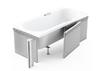 Styrofoam Enclosure for Rectangular Bathtubs