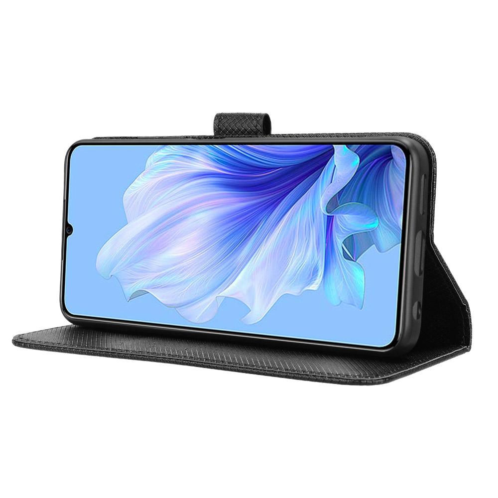 Etui dla Oukitel C50 Skórzane PU Tekstura diamentowa Portfel Pokrowiec na telefon