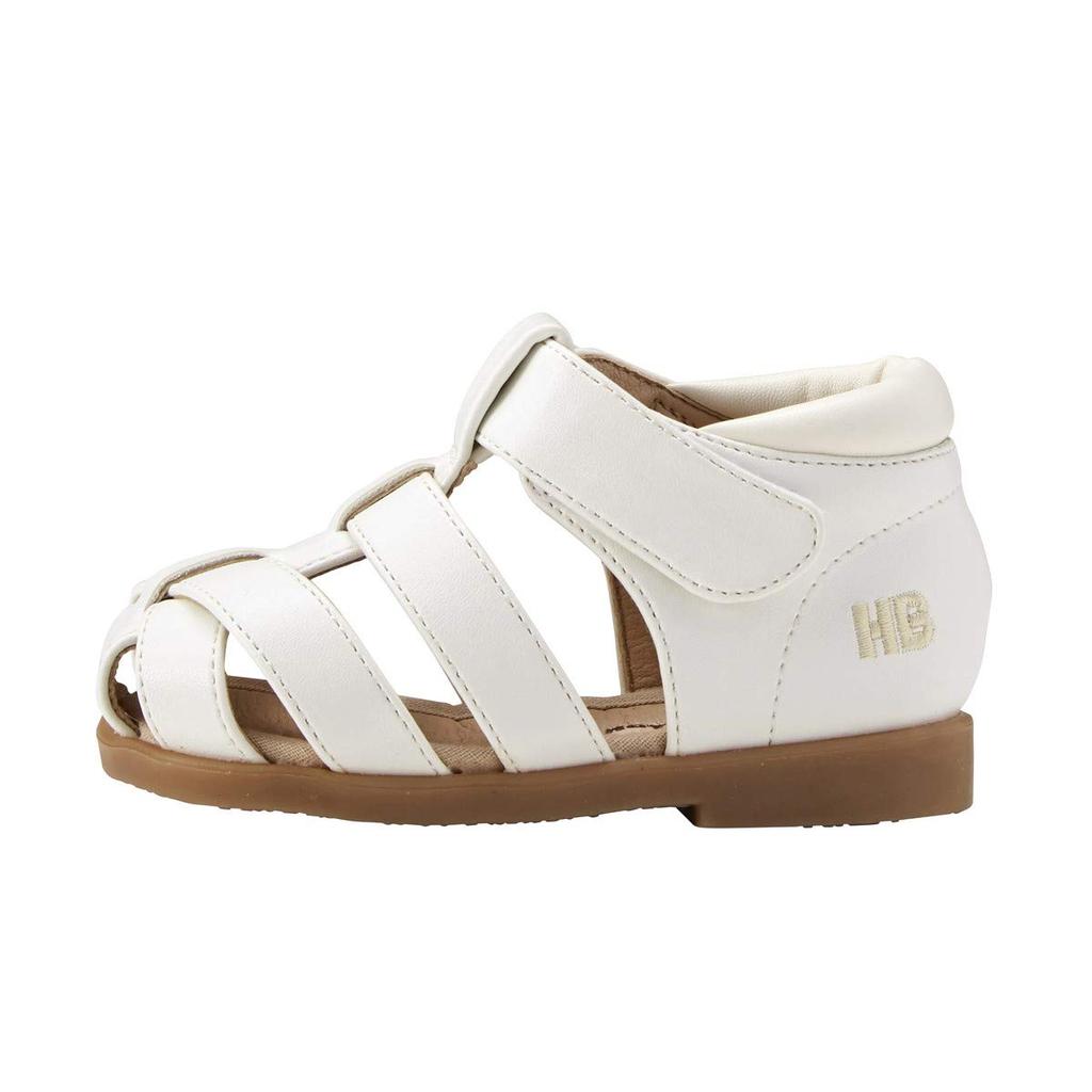 House Hot Baby Sandals for Boys and White [Miki Biscuits] Kids, Girls, 72-9301-820, 13cm,