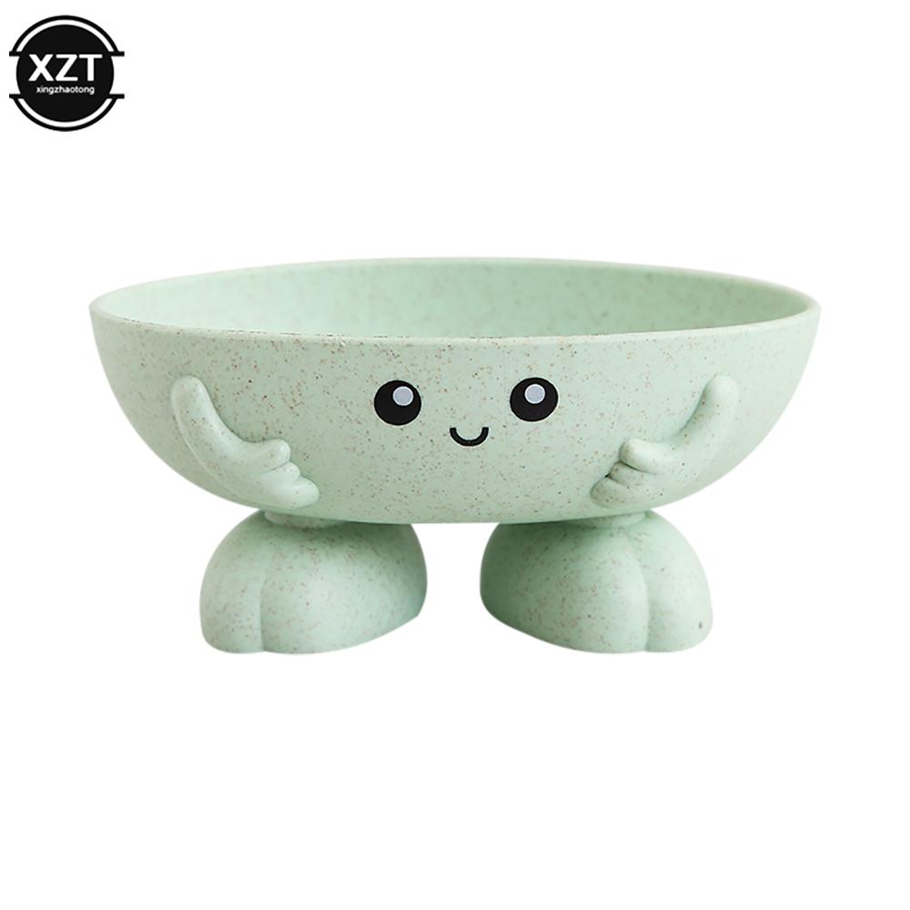 

Мыльница, симпатичная мыльница для детей, детская креативная мыльница, симпатичная мыльница, стойка для душа, ванной, кухни, столешницы светло-зеленый