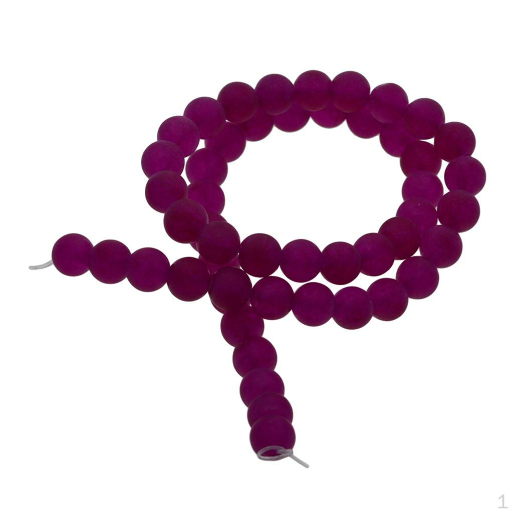 

Драгоценный камень 8 мм разделитель свободные круглые бусины DIY ювелирных изделий изготовления подарков сад Fuchsia