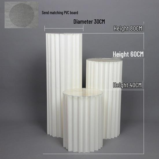 Folding Wedding Dessert Table & Column Ornaments for Displays