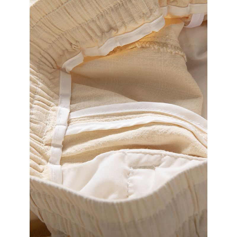 Pants Men's Spring and Autumn Cotton Straight Loose All-Match Casual Pants Trendy Brand Trendy Men's Wide Leg Drape Trousers