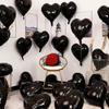 Heart-Shaped Foil Balloons for Birthday, Wedding, or Engagement Decor