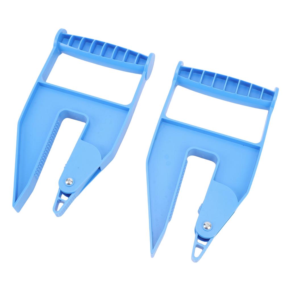2PCS Horse Stall Mat Grippers Ergonomic Mat Handlers Mover Tool for Stable Gym Barn Trailer