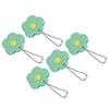 5Pcs Key Turner Aid PVC Cover  or Elderly Grip Accessories for Home Petal Shape L