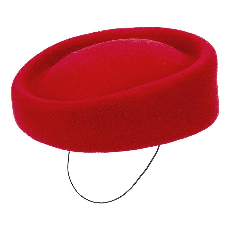 Berretto in feltro di lana stile Hepburn francese da donna 2025 – Elegante cappello invernale retrò
