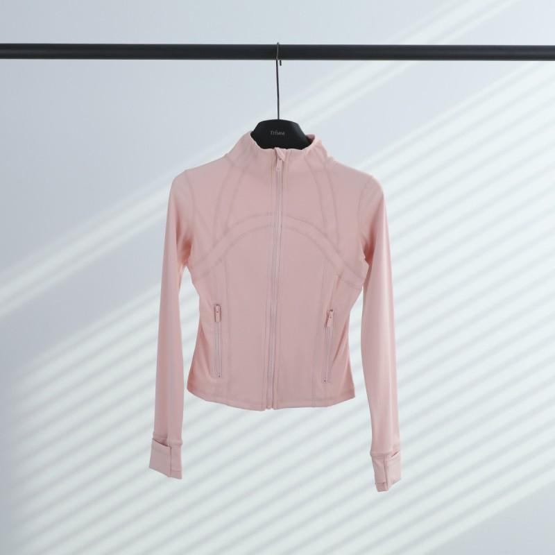 Lulu Define Short Stand Collar Jacket Women Slim Fit Yoga Running Activewear