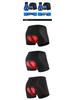 Shock-Absorbing Silicone Mountain Bike Underwear - Breathable, Quick-Dry, Padded Cycling Shorts.