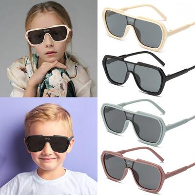 Occhiali da sole da tiro personalizzati per bambini Occhiali da sole per protezione solare per neonate Occhiali da sole per protezione solare per esterni Ragazzi Occhiali per protezione degli occhi per bambini