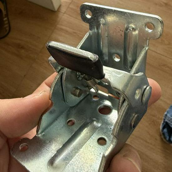 "Kang 90° Self-Locking Folding Table Hinge - Ideal for Coffee and Dining Tables"