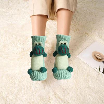 Tierische Socken Weihnachtsgeschenke Lässig Weich Dicke Mittlere Röhre für Wohnzimmer