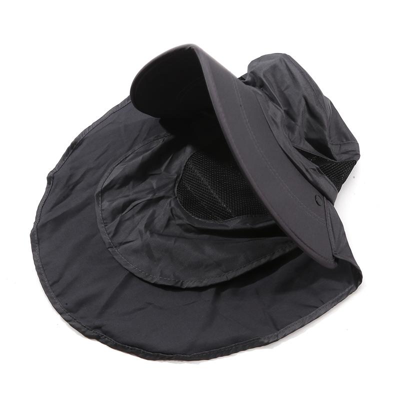 Outdoor Sport Hiking Visor Hat UV Protection Face Neck Cover Mountain Climbing Fishing Camping Sun Protect Caps
