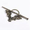 Metal Bat Hair Bun Flexible Gothic Hairpin Halloween Bat Disk Hairpin  Party Accessories