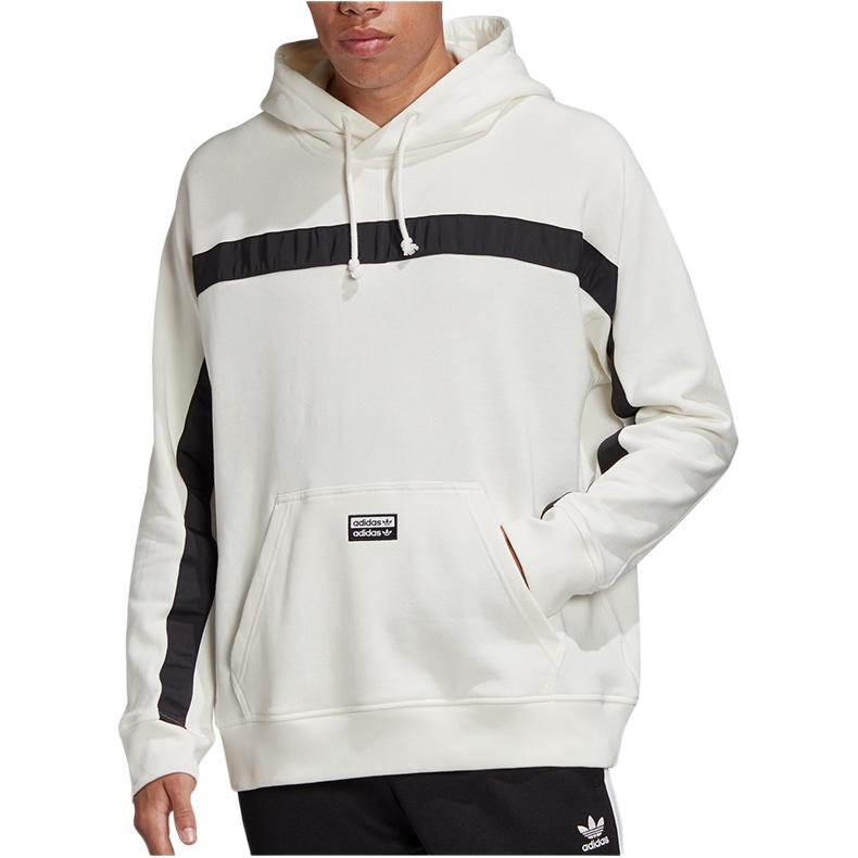 Adidas Originals Trefoil Fs Oth Hoodie Lässiger Pullover Sweatshirt Herren Tops Weiß FM2226