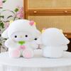 Cute sheep doll plush toy table with doll lamb doll children accompany birthday gift