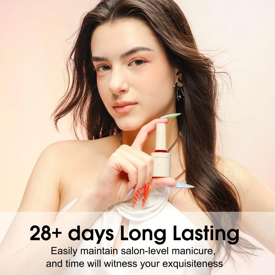 Venalisa Gel Nail Polish 10ml Hema TPO Free Snow Lotus Winter Glitter Shinning Soak Off UV LED Gel Varnish Nail Manicure