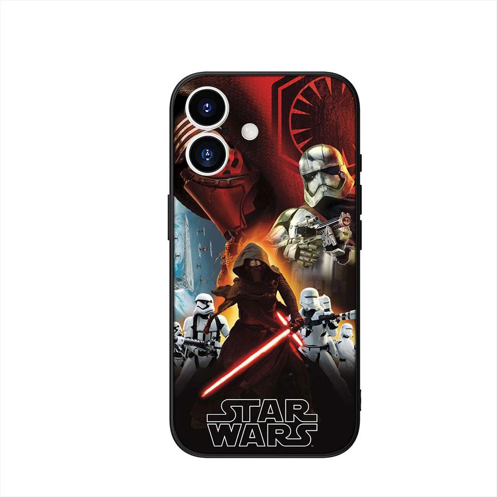Hoesje voor Samsung Galaxy S25 S23 S22 S24 FE Ultra Plus A56 A05 A06 A15 A16 A57 S7 Edge Case Sterren Darths Yoda Vaders Wars Schattig
