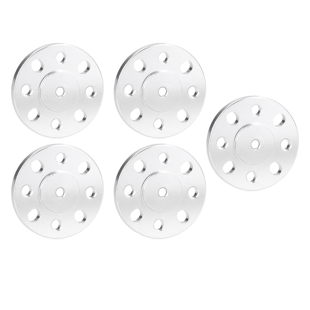 5Pcs Servo Horn Aluminum Alloy High Strength Light Duty Four M4 Threaded Holes 24 Tooth Spline Hub