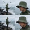 Outdoor Summer Fishing Hat With Sun Protection Waterproof Breathable Nylon For Hiking And Camping