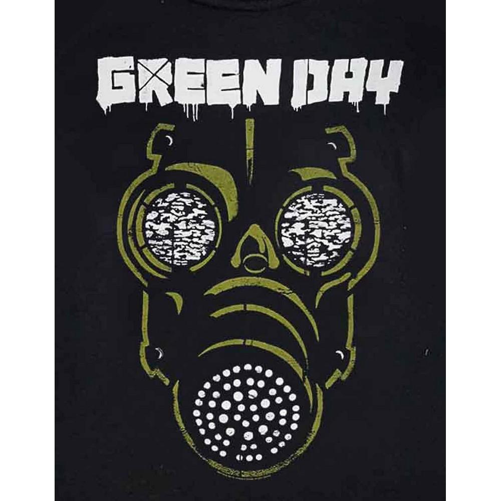 Green Day Womens/Ladies Green Mask Raglan T-Shirt