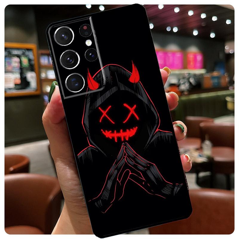 Devil Bad Boy Anime Phone Case For Samsung Galaxy S23 Ultra S21 S22 S24 S25 Ultra S9 S10 Plus S24 S25 FE Cover