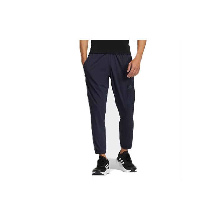 adidas casual training pants Black Men s HZ7056 S