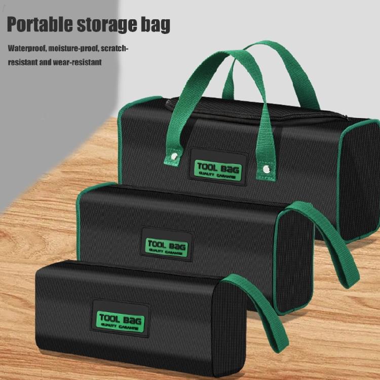 Professional Electrician Tool Storage Bag with Ample Space and Convenient Hand Strap for Outdoor Repair Tool Carriers