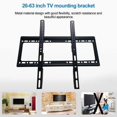 26-63inch TV Wall Mount Bracket Adjustable TV Mount Monitor Holder with Level Low Profile Flat TV Wall Mount for LCD LED Monitor