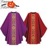 Unisex retro gotische cape, perfect voor Halloween en fantasy cosplay-evenementen.