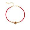 Forbidden City Good Luck Koi Bracelet: Red String for Prosperity and Abundance - Perfect Christmas/New Year Gift for Women.