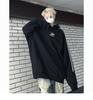 Men's Trendy American Striped Patchwork Hoodie - Autumn/Winter Casual Loose Fit for Couples