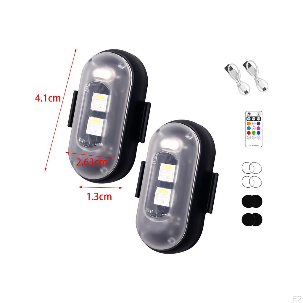 LED Aircraft Strobe Lights Practical Waterproof for Motorcycles Cars