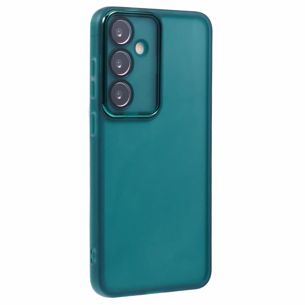 DKSM Series For Samsung Galaxy A35 5G Case Electroplated Camera Frame TPU Phone Cover