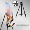 Telescopic Height Tripod Display Shelf Adjustable Painting Easel Shelf  Sketch Drawing