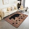 Galaxy Area Rug 3x5,Octopus Tentacles Carpet Kawaii Room Decor,Stars Decorative Rug Fleece Fabric Coastal Creature Indoor Floor Mat Nautical